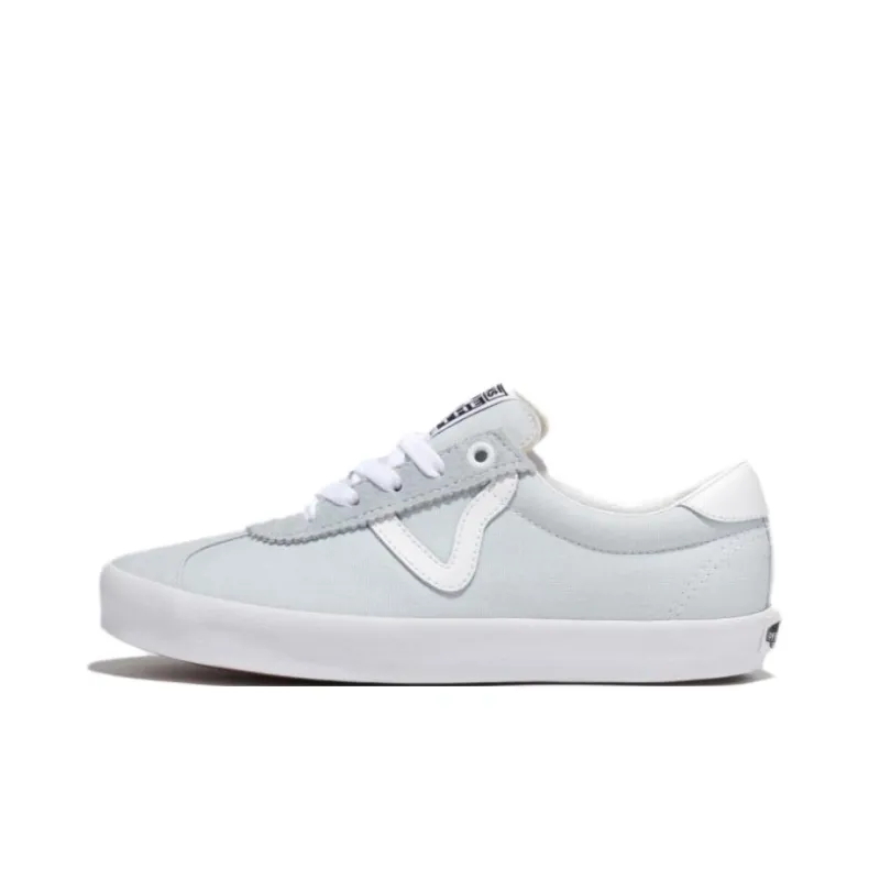 Vans Sports Anti Slip Wear Resistant Low Top Skateboard Shoes Men's Light Blue-0