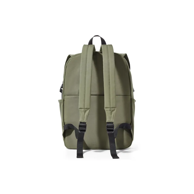 Kawasaki Fabric Backpack Laptop Bag Backpack Unisex Green/Black-3