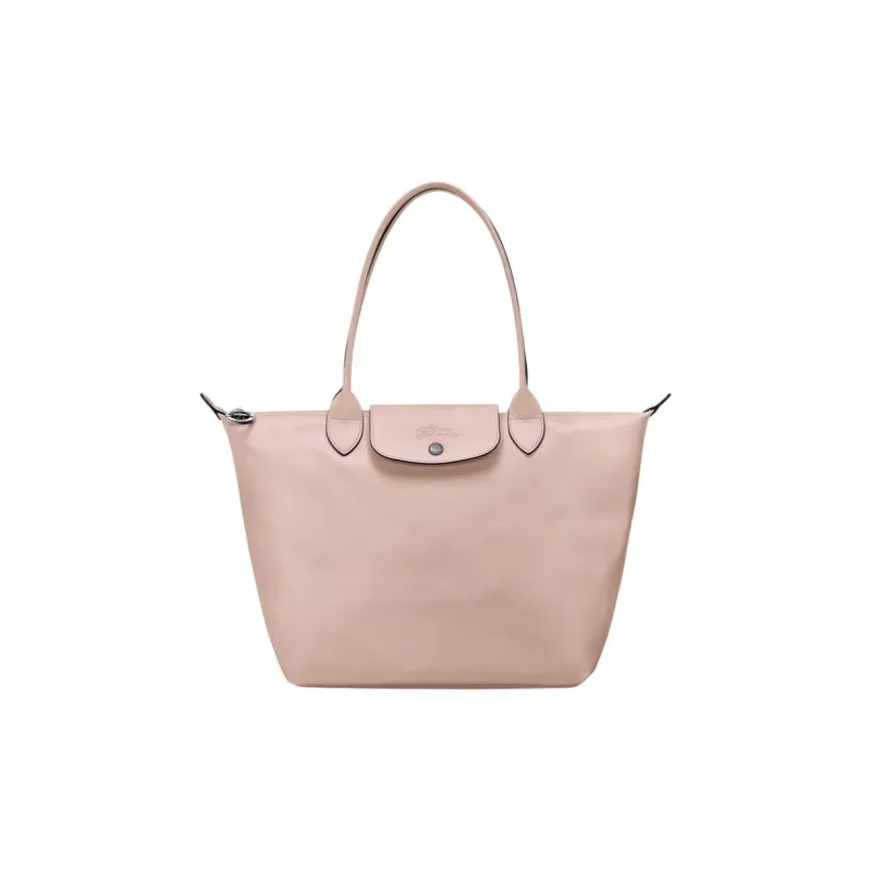 LONGCHAMP Le Pliage Xtra Cow Leather Tote Bag, Shopping Bag, Shoulder Bag, Handbag Medium Size Women's Nude-0