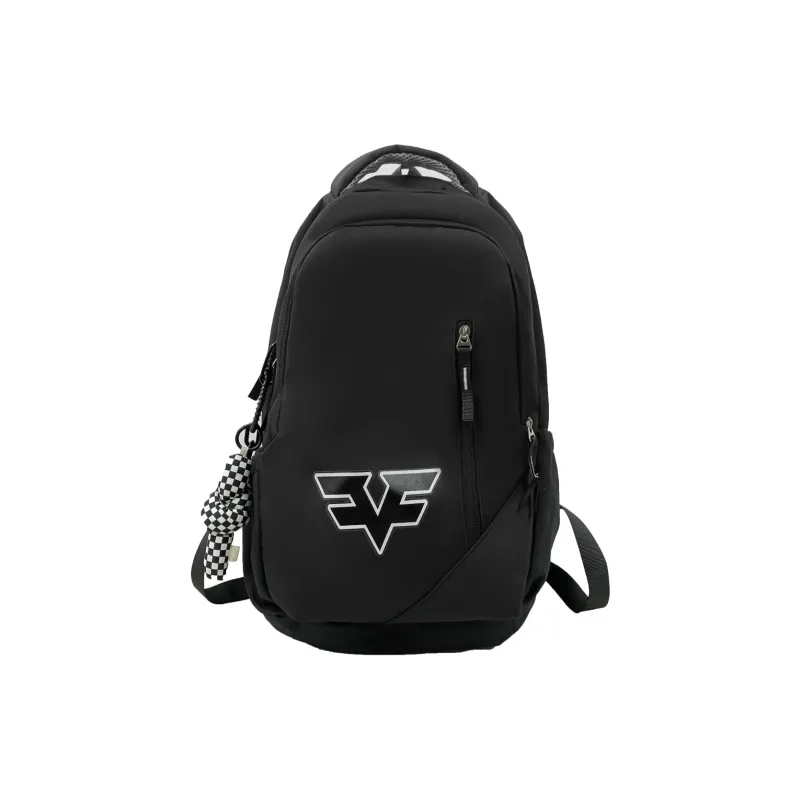 Villelon Nylon Backpack Unisex Red/Blue/Black/Red Blue Multicolor-32