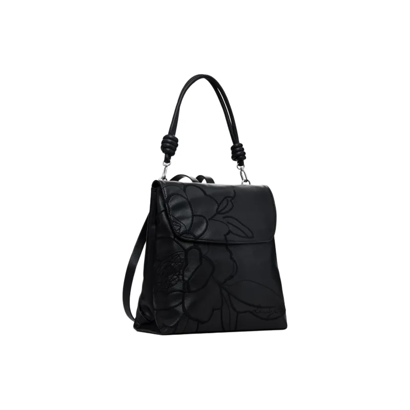 Desigual Polyurethane Backpack Mini Women's Black-2
