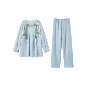 YIROUQING Pajama Set Women's Sky Blue