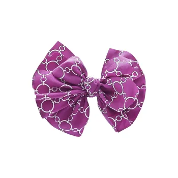 ROYALSASA Polyester Cross Clip Women's