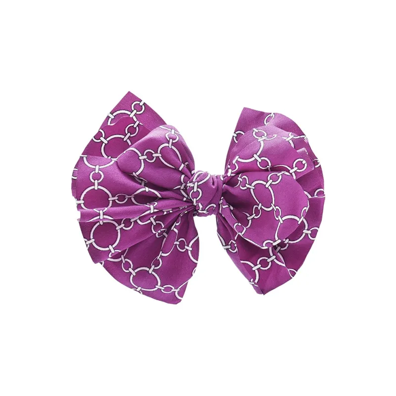 ROYALSASA Polyester Cross Clip Women's-0