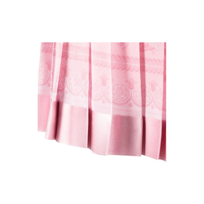VERSACE Barocco High Waist Pleated Mini Skirt-5