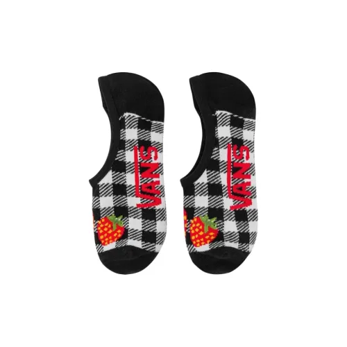 Vans No-Show Socks Women's 1 Pack Black White