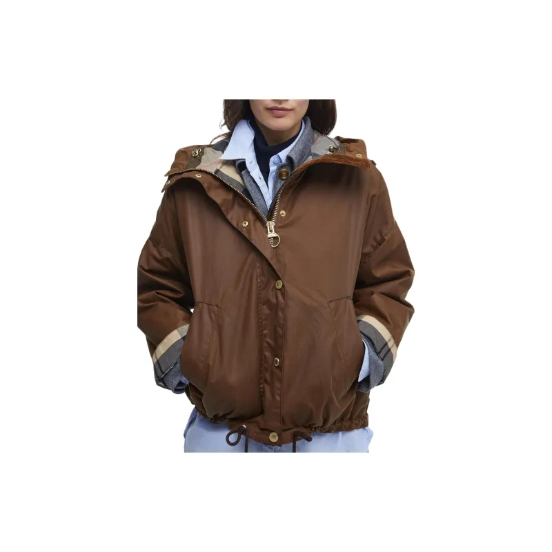 BARBOUR Jackets Coats Women's Tan-3