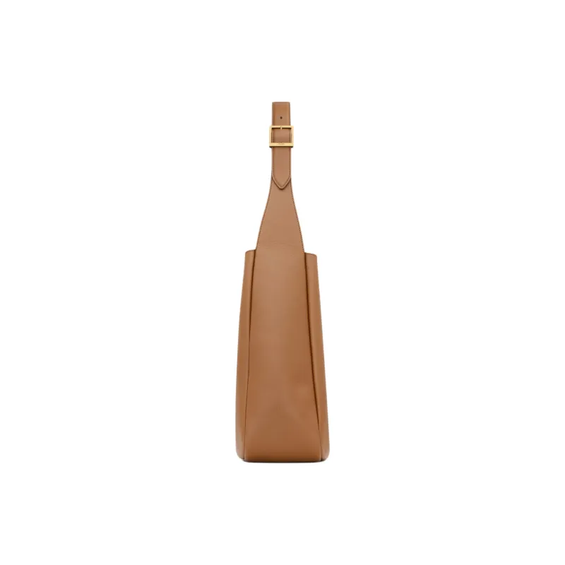 SAINT LAURENT Calfskin Handbag, Shoulder Bag Tubas Women's Fox-2