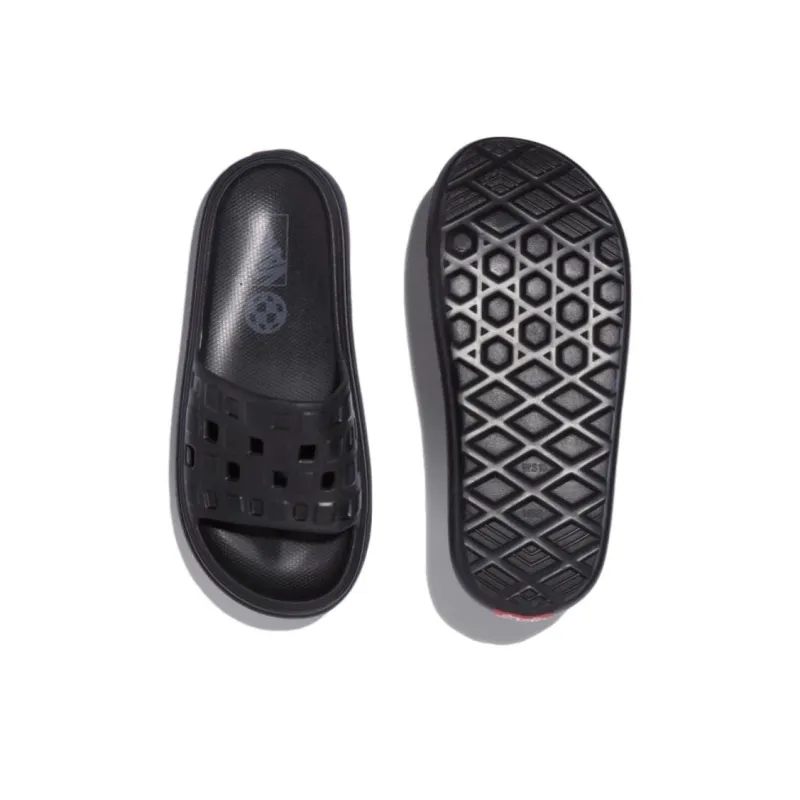 Vans Slide On VR3Cush Odor Resistant, Abrasion Resistant Slide Slippers Men's Black-2