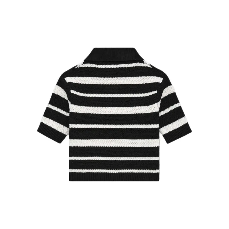 AMIRI SS25 Polo Shirt Women's Black-1