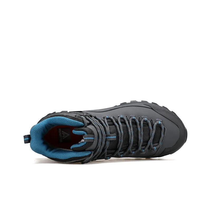 HUMTTO Cushioning Anti Slip And Wear Resistant High Top Trekking Shoes Men's-7