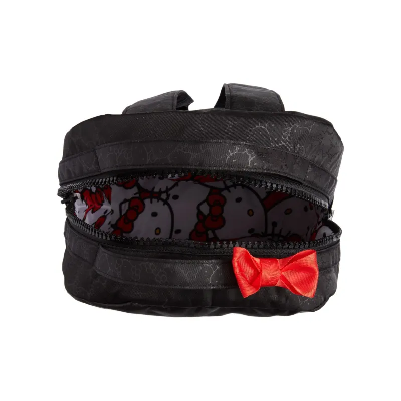 Herschel Hello Kitty Collaboration Polyester Backpack Medium Size Unisex Black-3