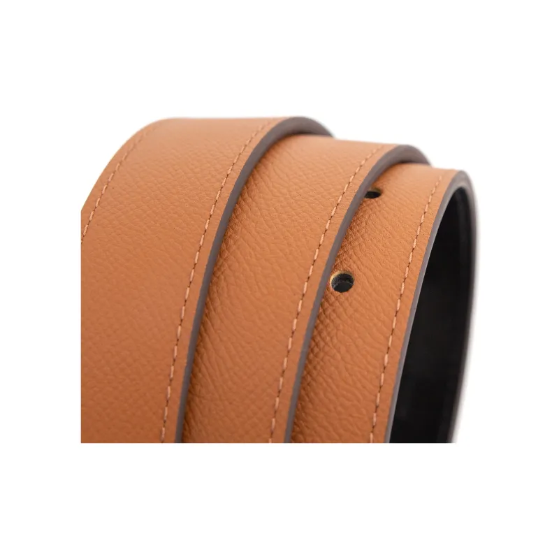 KARL LAGERFELD Top Grain Cow Leather Belts Unisex Width 2.9cm-3