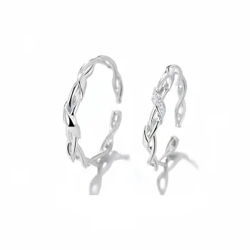 BLESSED BULLET Silver Rings Unisex