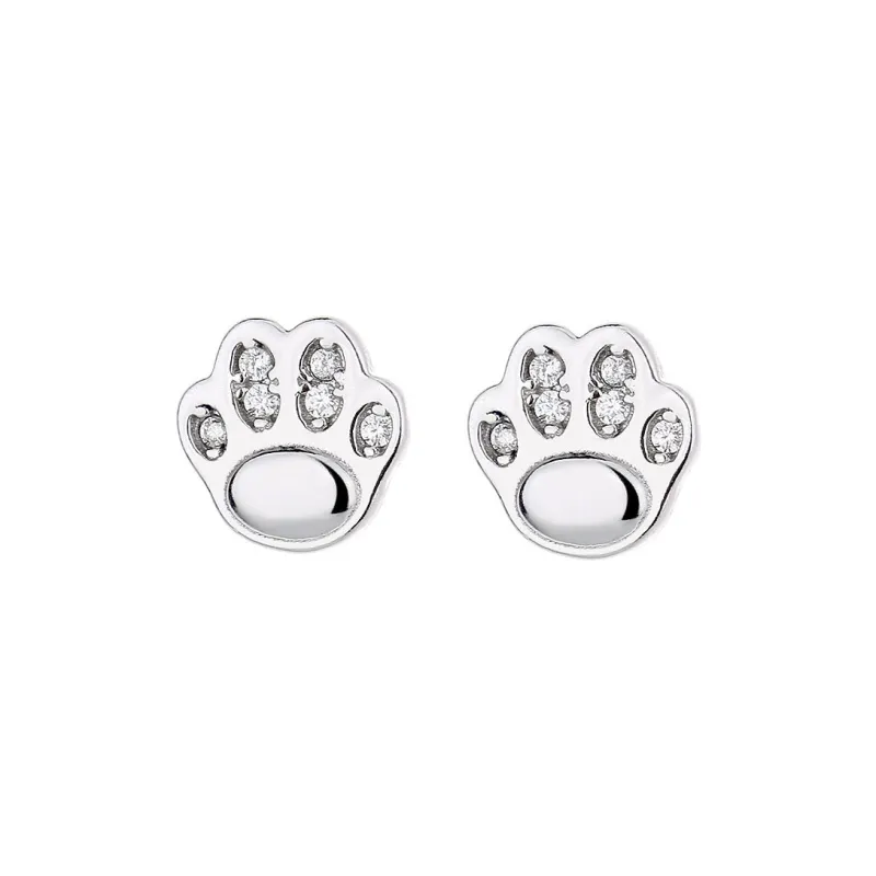 GIRATI S 999 Fine Silver Stud Earrings Unisex-6