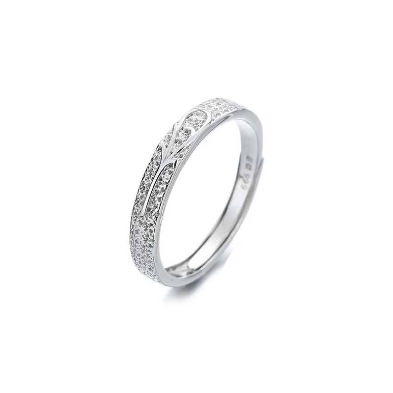 Golden Kite S999 Fine Silver Rings Unisex-0