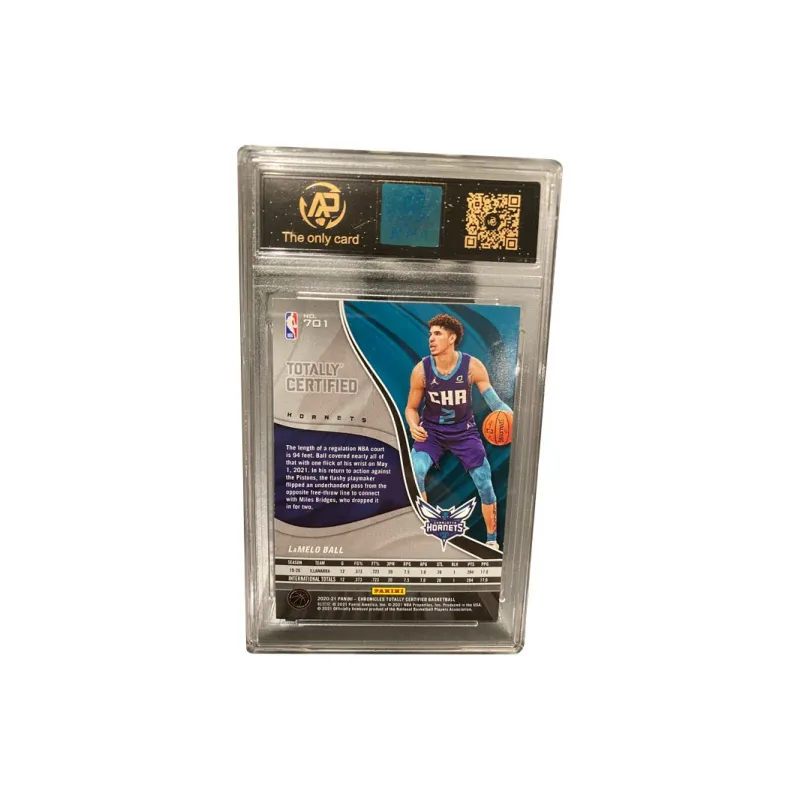 PANINI 2020 2021 LaMelo Ball Three Ball Rising Stars Collector's Favorite Excellent Condition Graded Cards 1 Pc-1