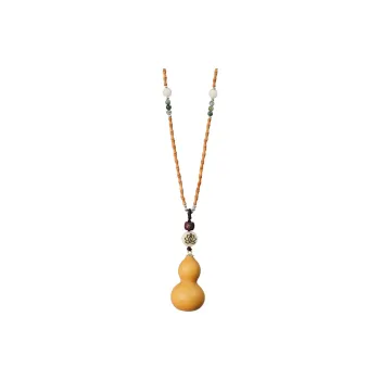 Red All Year Round Gourd Necklaces Unisex