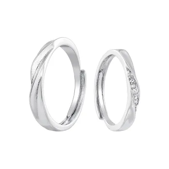 MISS XIA JWY Copper Silver Plated Rings Unisex