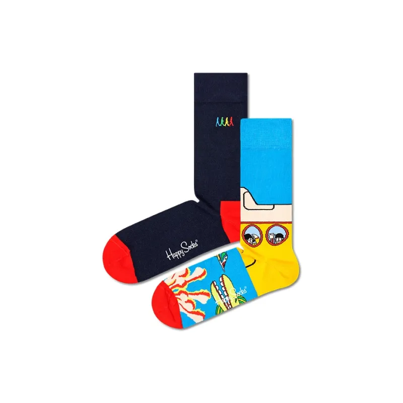 Happy Socks Mid Calf Socks Unisex Combo Set-15