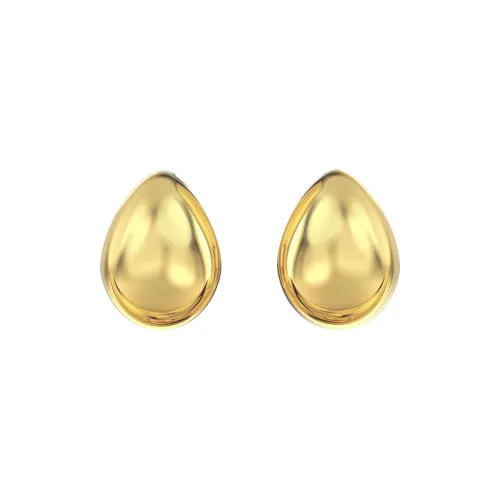 Mistova JEWELRY Gold Plated Copper Earrings Women's