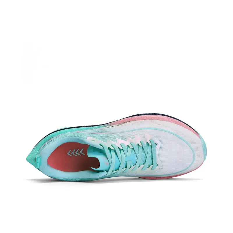 Qing Pao Running Shoes Men Low Top Pink-3