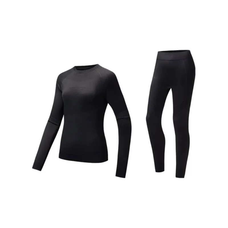 Anta Thermal Set Women's Basic Black-0