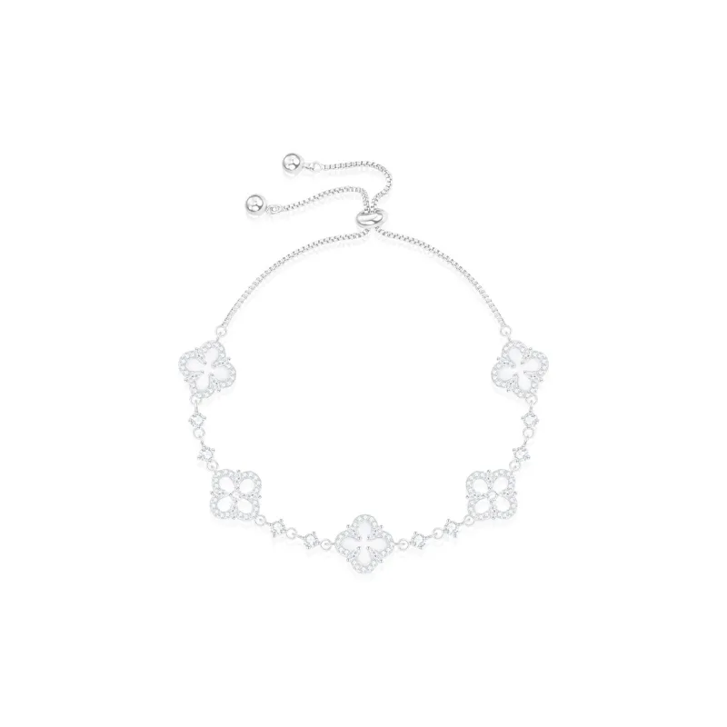 PRETTY DIARY Zircon Bracelets Women's-0