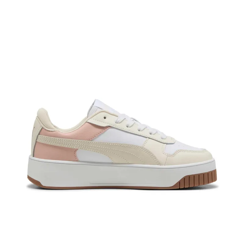 PUMA Warm And Wear-Resistant Low-Top Skateboard Shoes Women's Ecru-1