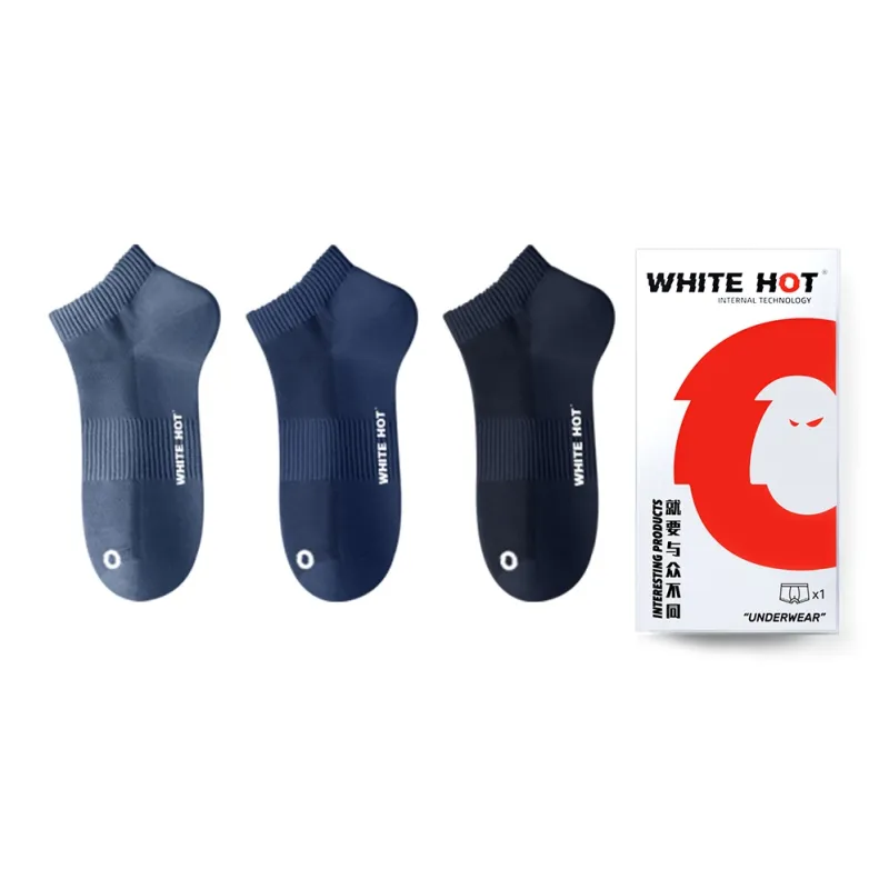 WHITE HOT Men Socks-0