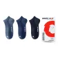 Medium Socks 3 Pack (Gray Blue+Wood Green+Royal Blue)