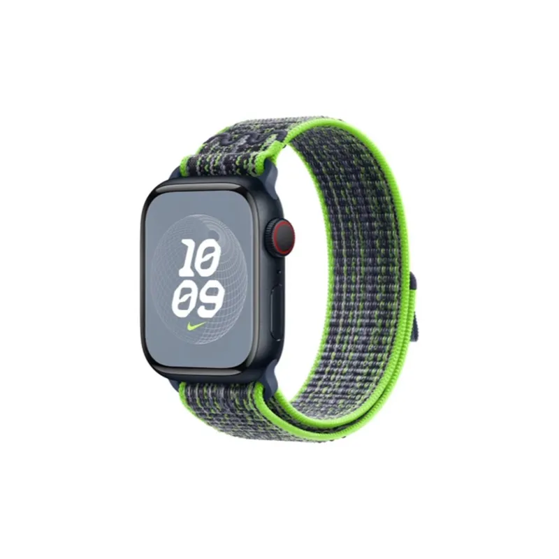 CHRROTA Compatible Apple Watch Series 10 Strap Nylon Loop With Hook and Loop Closure Watch Bands-6