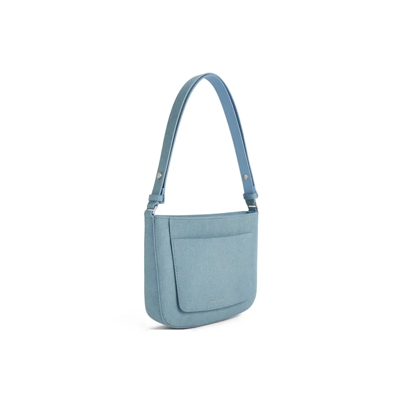 CHARLES&KEITH Handbags Dark Denim Blue-1