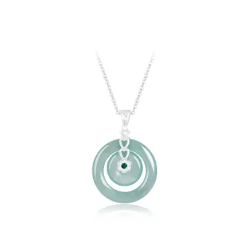 Cuz Strange Intention Bean Type Jadeite Necklaces Women's