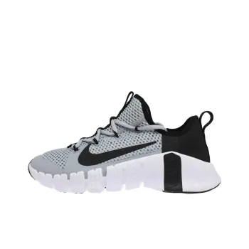 Nike Metcon 3 Slip-Resistant Breathable Low-Top Running Shoes Men's Gray Black