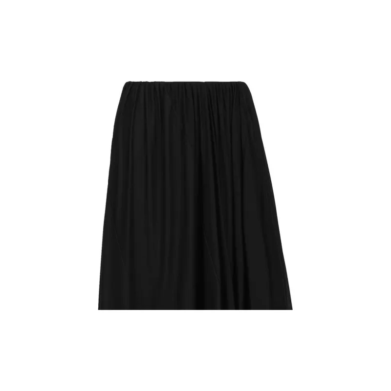 Balenciaga SS23 Casual Long Skirt Slim Fit Women's Black-2