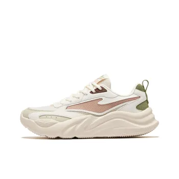 Erke Dominant 3.0 Anti Slip Wear Resistant Low Top Casual Shoes Women's Beige Pink Green