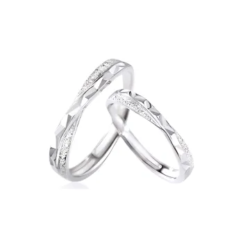 JOYDINNY S999 Fine Silver Rings Unisex