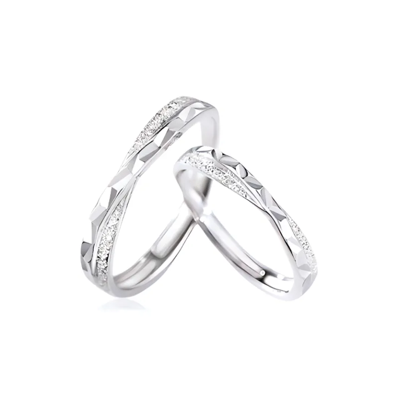 JOYDINNY S999 Fine Silver Rings Unisex-0