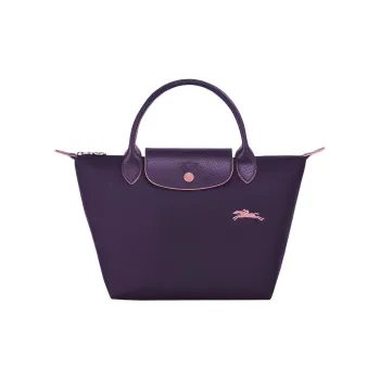 LONGCHAMP Le Pliage Canvas Dumpling Bag Handbags Small Size Women's Berry Purple