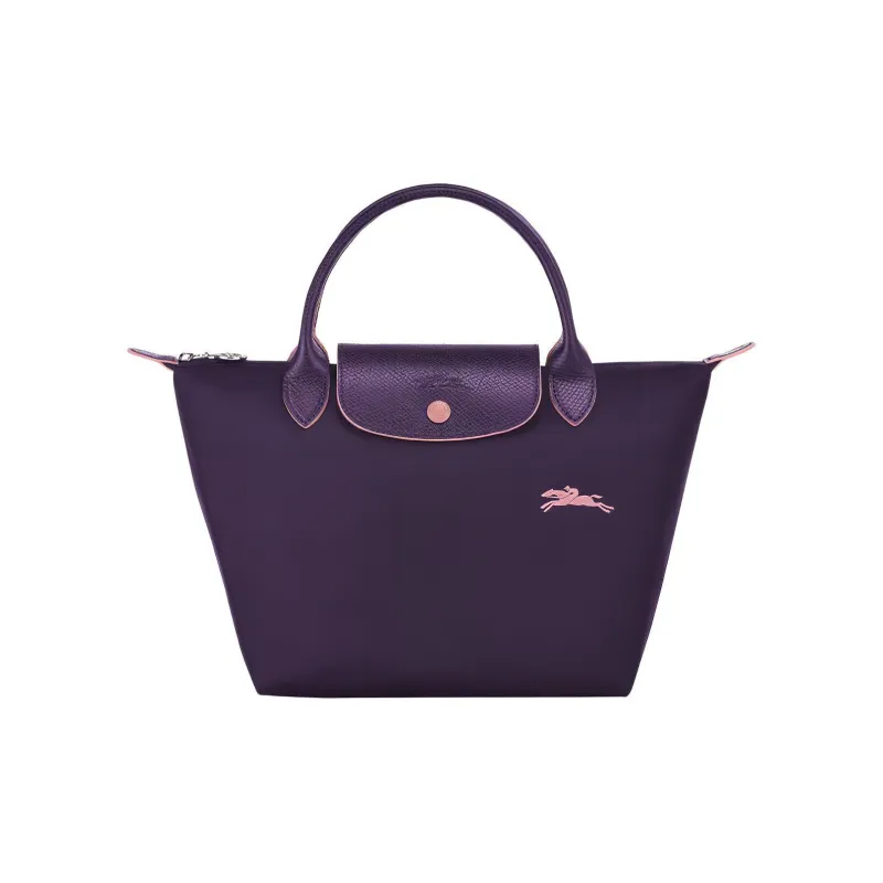 LONGCHAMP Le Pliage Canvas Dumpling Bag Handbags Small Size Women's Berry Purple-0