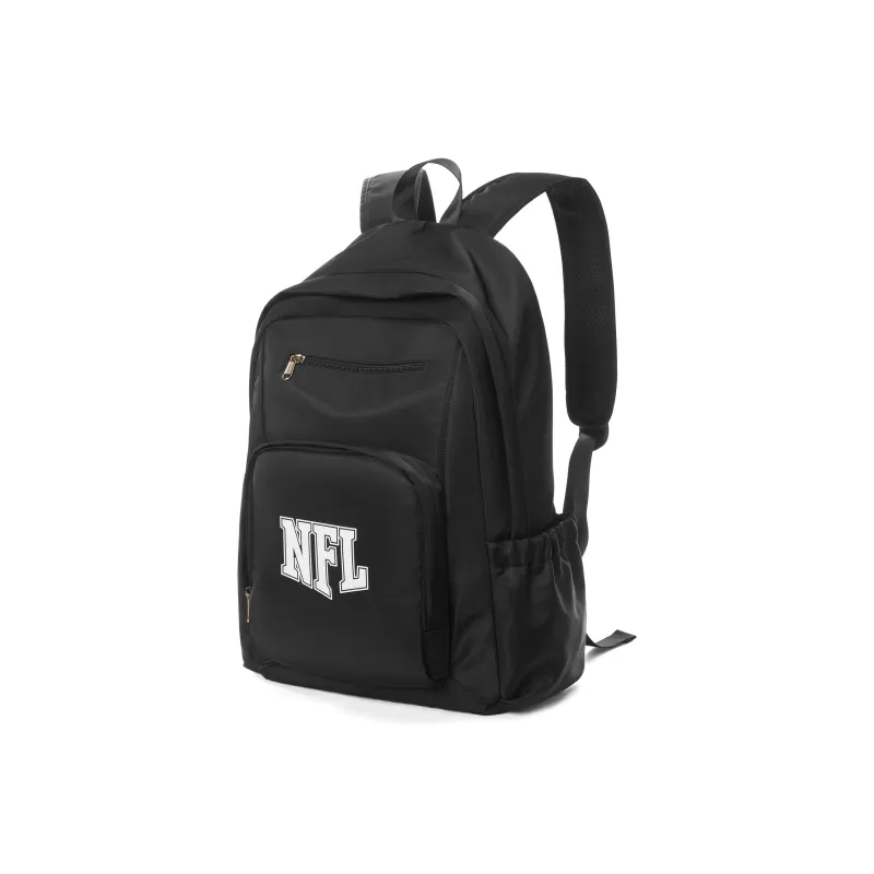 NFL Fabric Backpack Laptop Backpack Regular Unisex Black-1