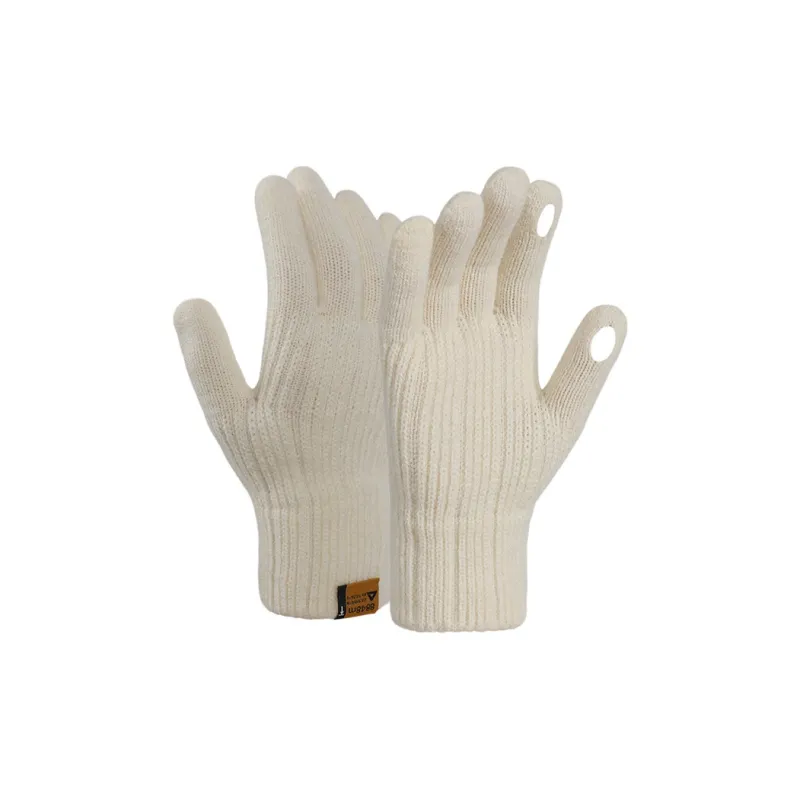 PEAK Knitted Fabric Blend Knit Gloves Unisex-2