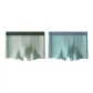 D Set-Minimalist Style Ribbed-Light Green+Light Blue (2 Pack)