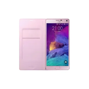 SAMSUNG Imitation Leather Material Smart Windows Phone Cases Compatible With N9100/N9108/note4 Business Formal
