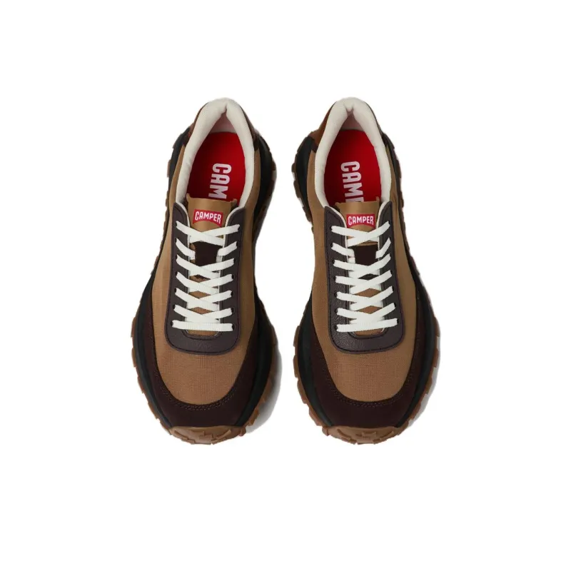 CAMPER Drift Trail VIBRAM Low Top Casual Shoes Men's Brown-2