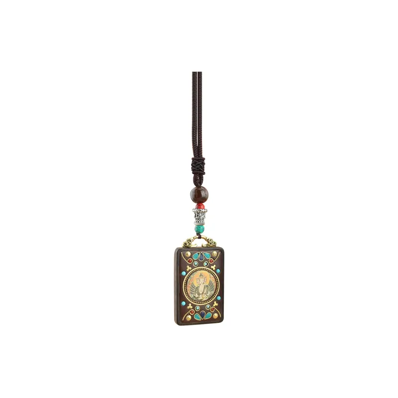 HOLLY RYAN Sandalwood Wooden Necklaces Unisex-3