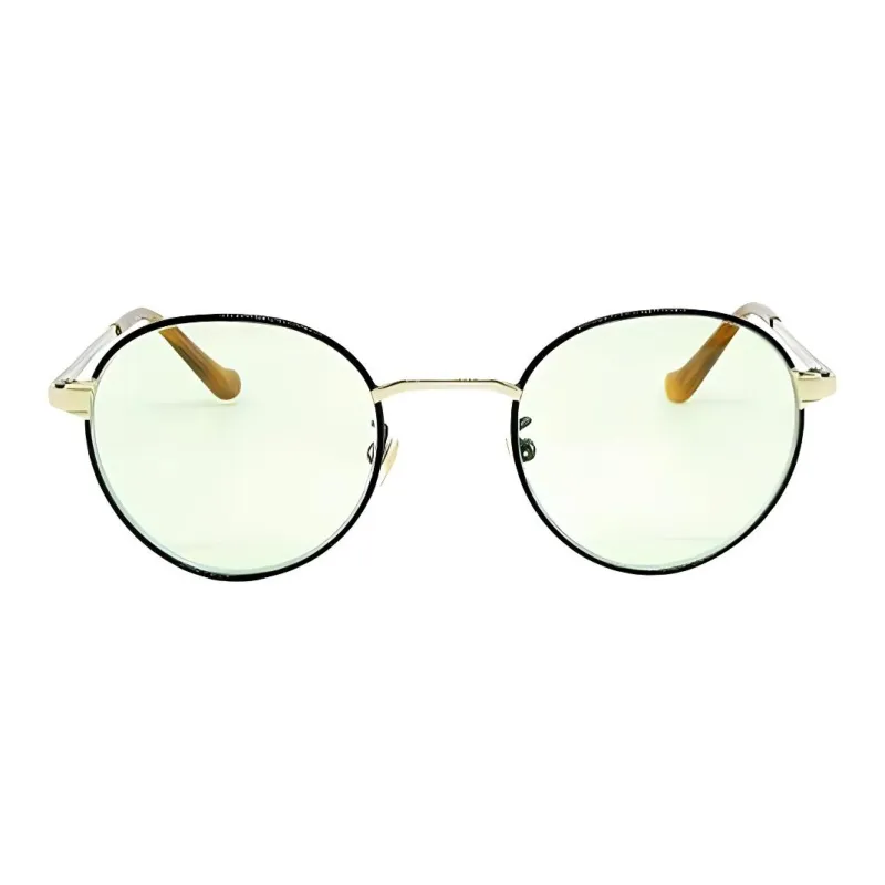 GUCCI Round Sunglasses Unisex Black-1