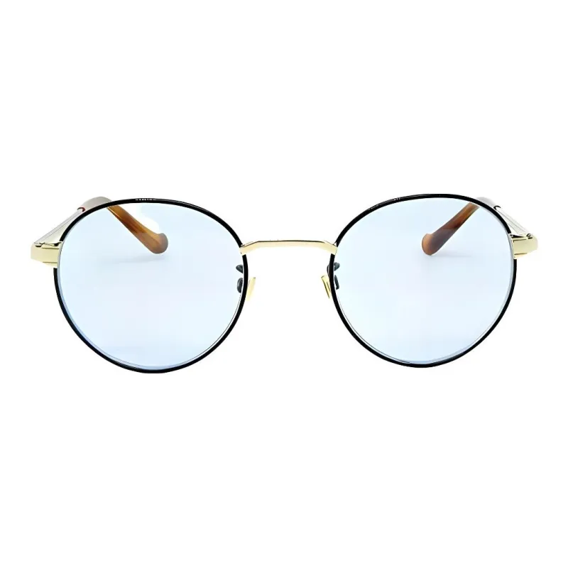 GUCCI Round Sunglasses Unisex Gold-1