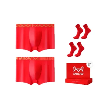 MIIOW Honmei Honmei Series Underpants Men's 2 Pack Red